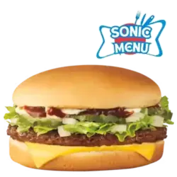 hickory bbq cheeseburger